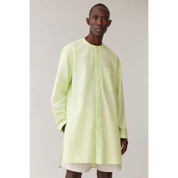 COS Other - ✨COS Oversized Cotton Lime Green Sz Small Tunic✨